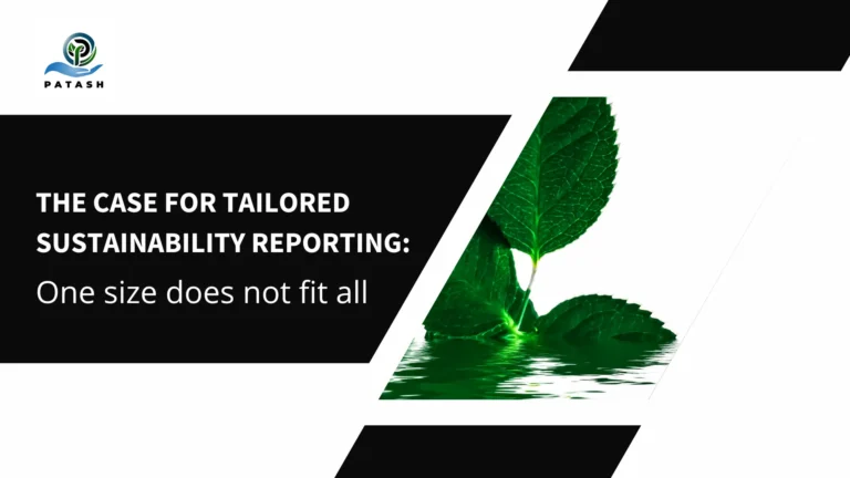 The case for tailored sustainability reporting: One size does not fit all